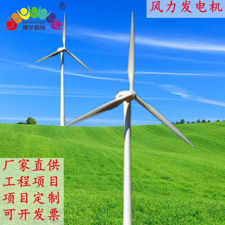 博尔勃特小型风力发电机风光互补水平轴垂直轴风机风力发电系统