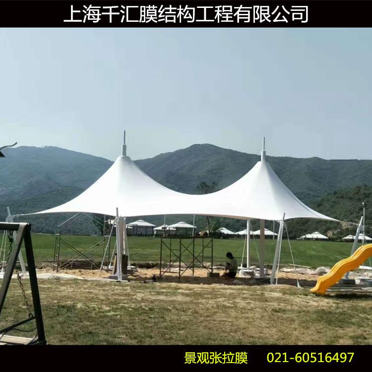 加工膜结构停车棚汽车篷景观张拉膜厂家直销免费设计安装防水钢构