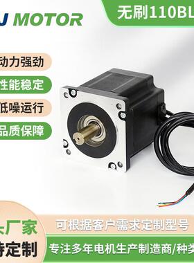 S110BL110-430直流无刷电机48V1000W3000转3.5Nm温升低厂家现货