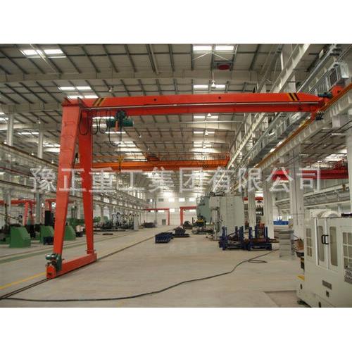 1-20t半门式起重机半门机半龙门单梁门式起重机单梁半门式起重机