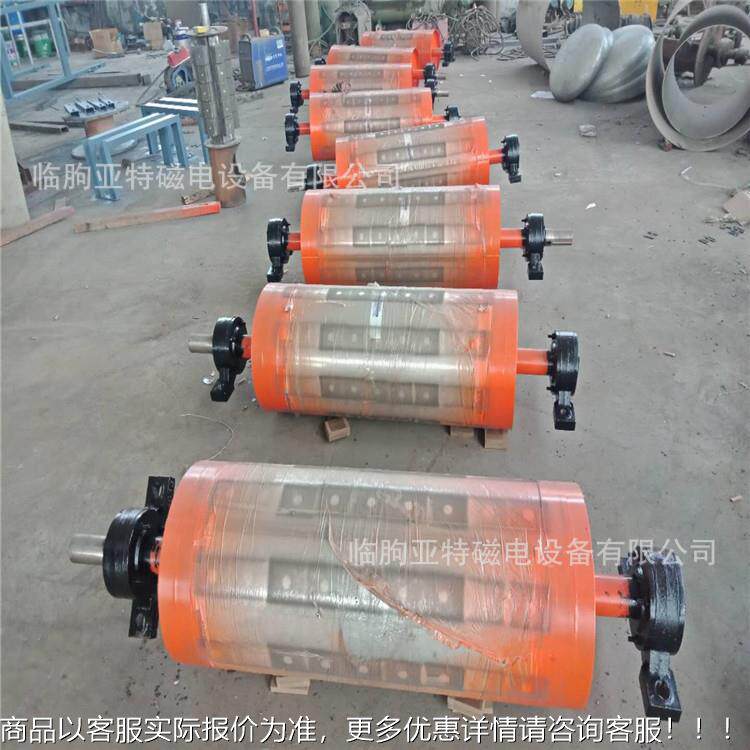 制永式磁滚筒厂家全强力磁选滚筒定/ RCT矿用干强磁辊筒磁滚筒磁