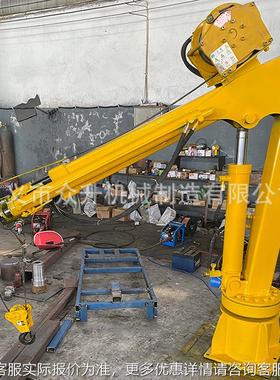 叠货车用液压小吊KBY机 折式压车液小型吊机 汽车装卸载用车载小