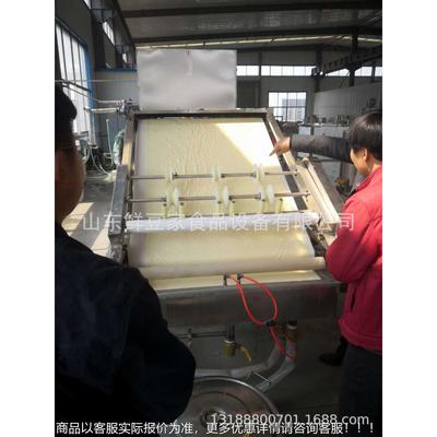 供应全自动生腐竹皮机SSO设备 油大型腐竹加工产线 豆全自动油皮