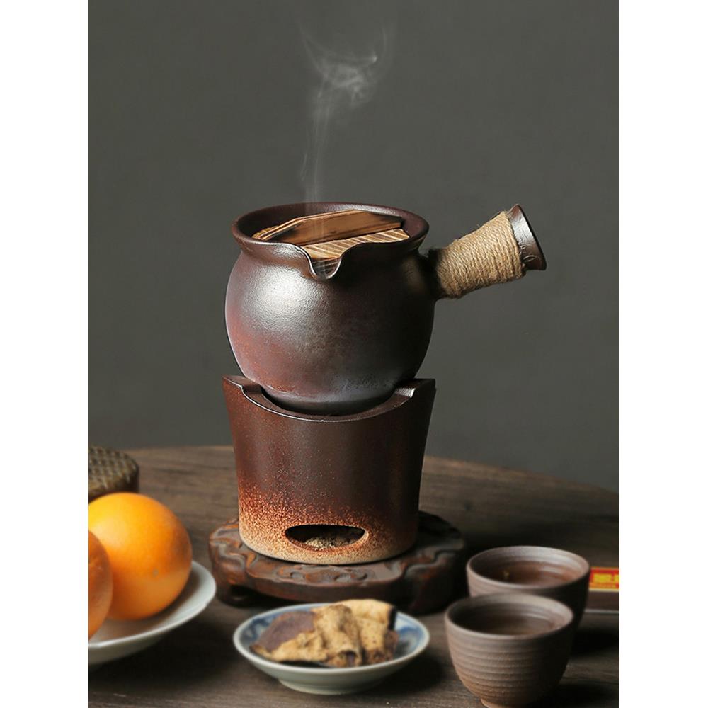穗千堂罐罐茶煮茶器煮茶炉子茶壶煮茶罐炭火茶炉围炉煮茶烤茶罐