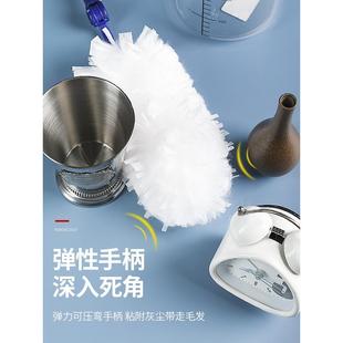 一次性静电除尘掸子刷擦墙去清洁扫灰神器家用除灰尘禅子鸡毛吸尘