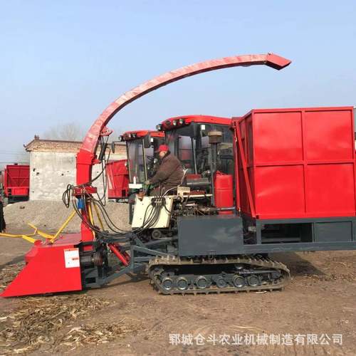 全新履带式高速转盘青储机履带式高速转盘青储机价格山区作业