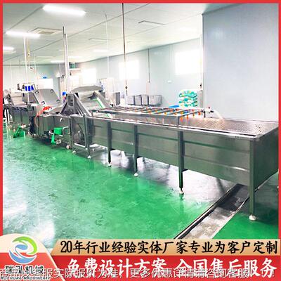鸭舌解洗线 QJL不锈钢全自动肉冻制品加工清流水设备 冻肉清洗线