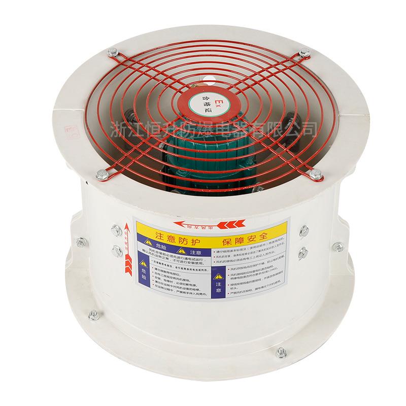 大功率工业玻璃钢强力管道式通风机FBT35-11防腐防爆轴流风机