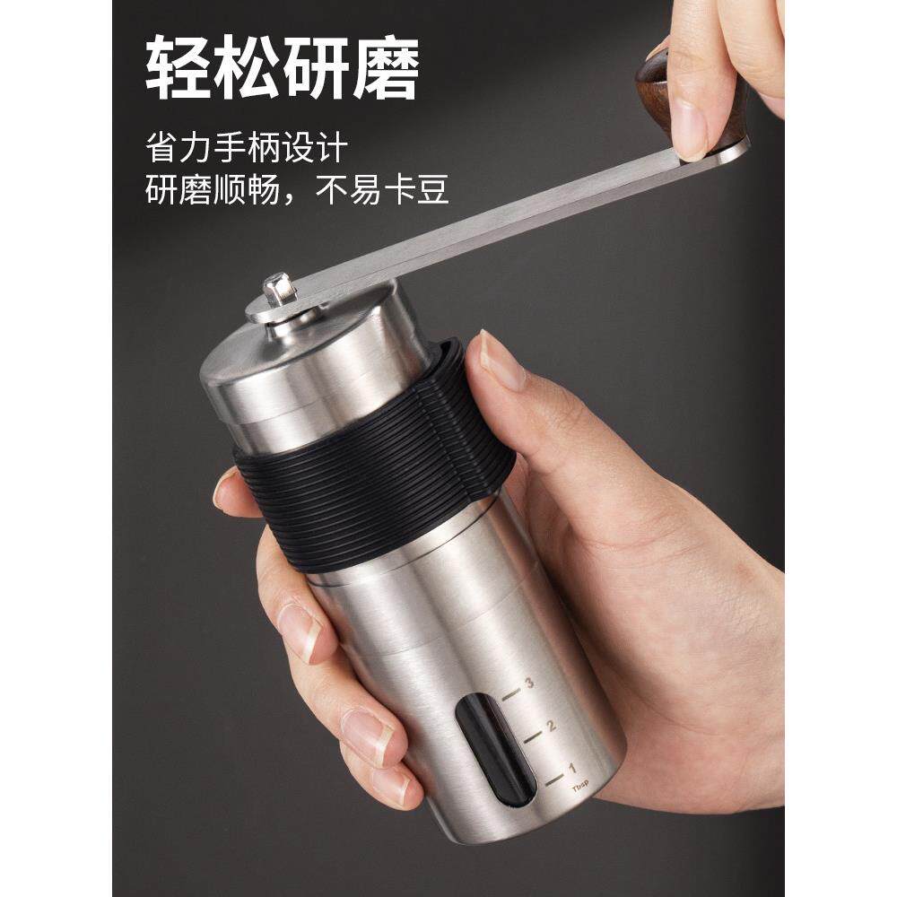 咖啡研磨机手工研磨机咖啡机手工研磨机现磨户外手工咖啡豆研磨机