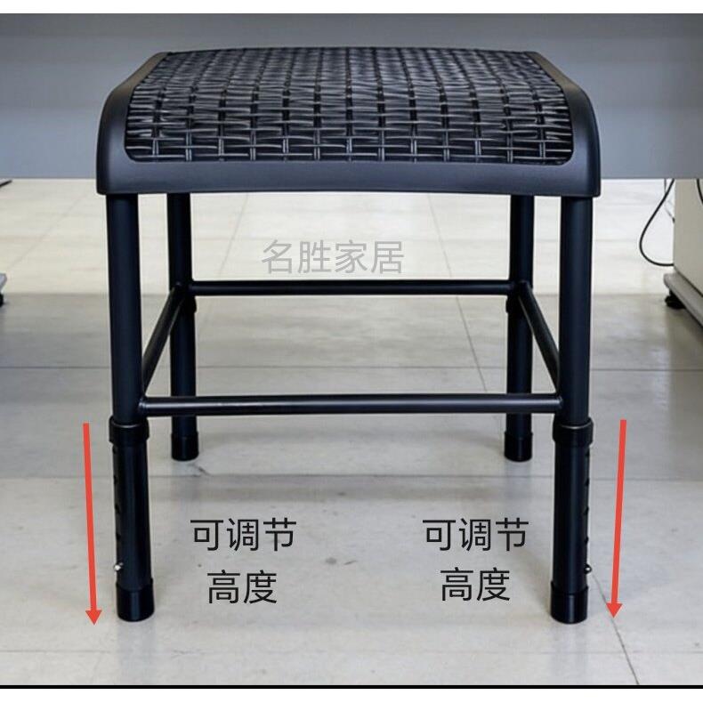 可调节高低凳子车间流水线员工凳子工厂专用凳子透气久坐不痛椅子