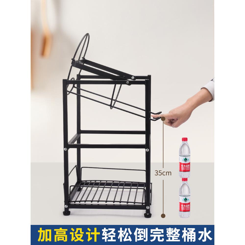 瓶装水倒架支架压力加剧饮水机桌面倒倒饮水机木桶水出口