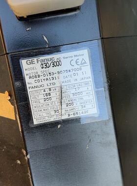 议价A06B-0153-B075 GE Fanuc交流伺服电机 工控自动化配件维修