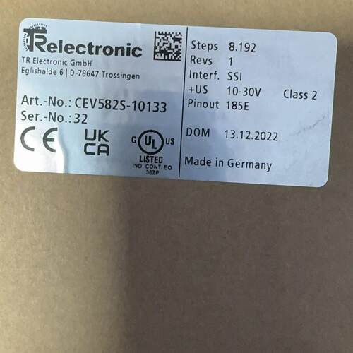 议价CEV582S-10133 编码器 TR Electronic 工控自动化配件维修