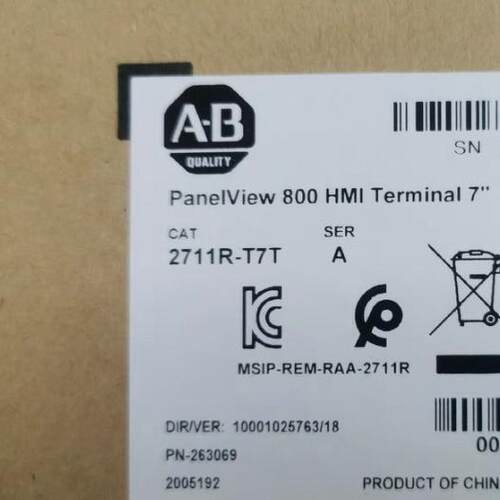 议价2711R-T7T A-B PanelView 800 7英寸HMI工控终端维修