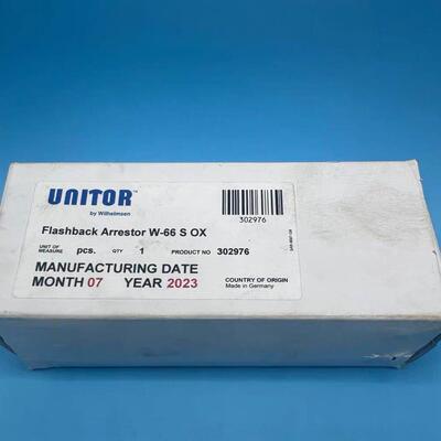 议价302976 W-66 S OX 回火阀 UNITOR工业阻火装置维修