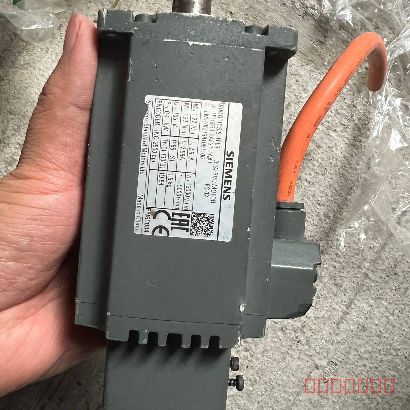 议价西门子伺服电机1FL6034-2AF21-1AA1,400W维修