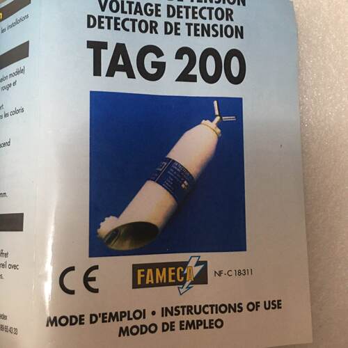 议价TAG200 FAMECA电压检测器 工业检测配件维修