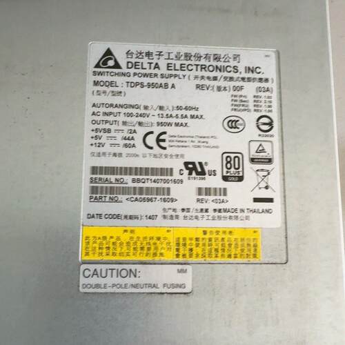 议价TDPS-950AB A 台达服务器电源 950W 工业开关电源维修