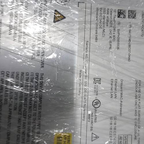 议价6AV7240-0BC0710-0HA0 工控机 工业自动化触控控制设备维修