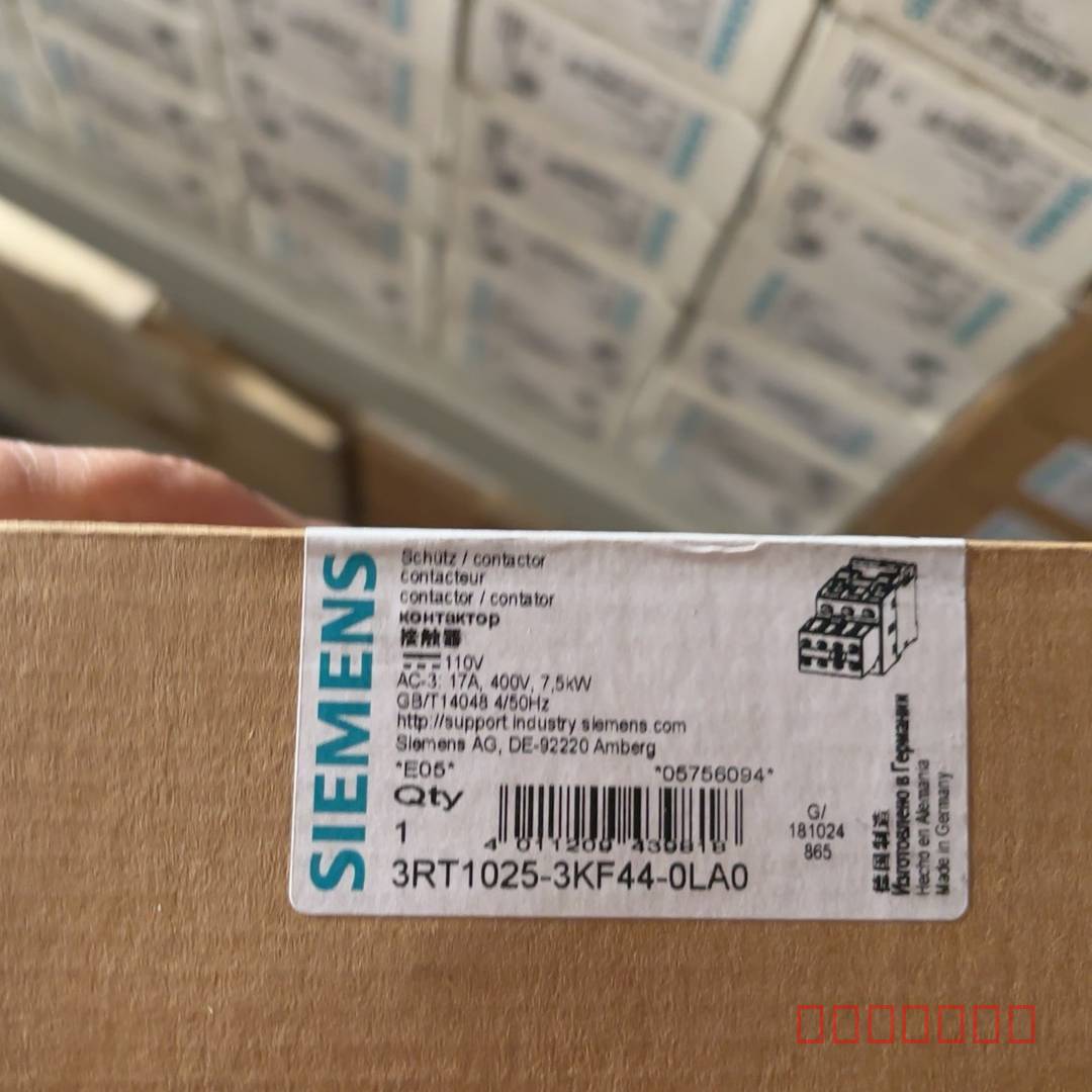 议价西门子接触器3RT1025-3KF44-0LA0 110VD维修