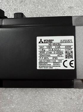 议价HG-KR43BJ交流伺服电机 工控自动化配件 400W IP65维修