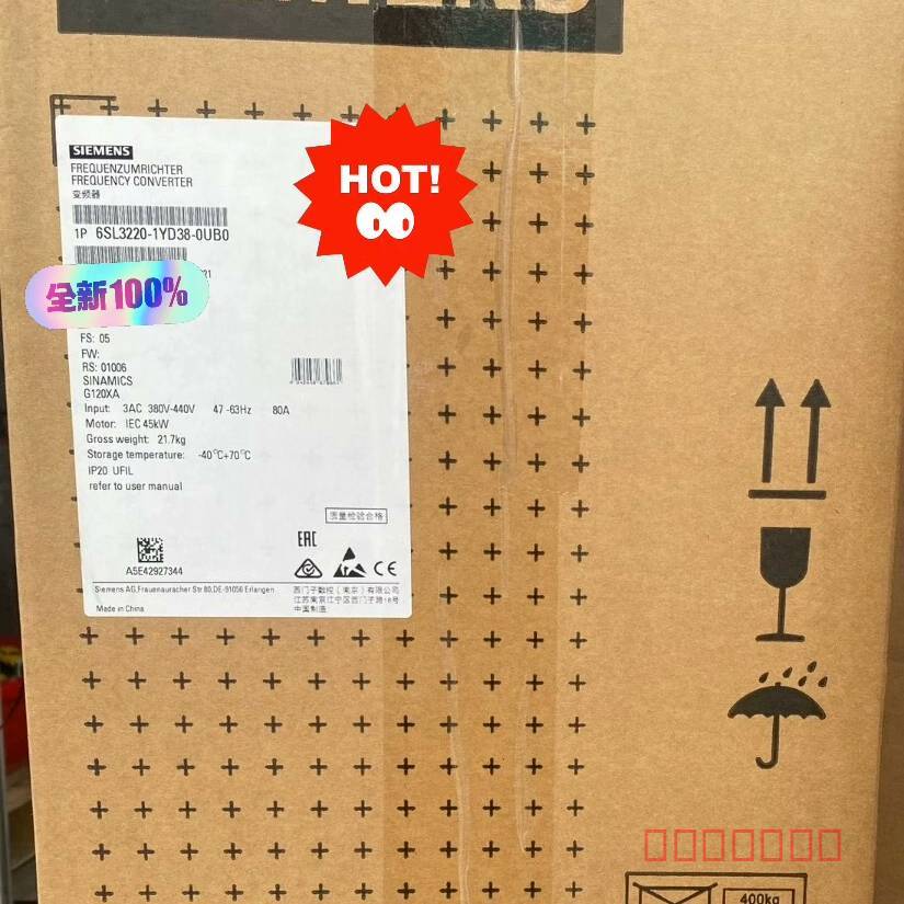 议价全新6SL3220-1YD38-0UB0维修