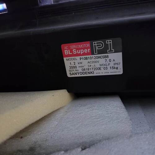 议价P10B10120HCSB8 三洋交流伺服电机 工业工控自动化配件维修