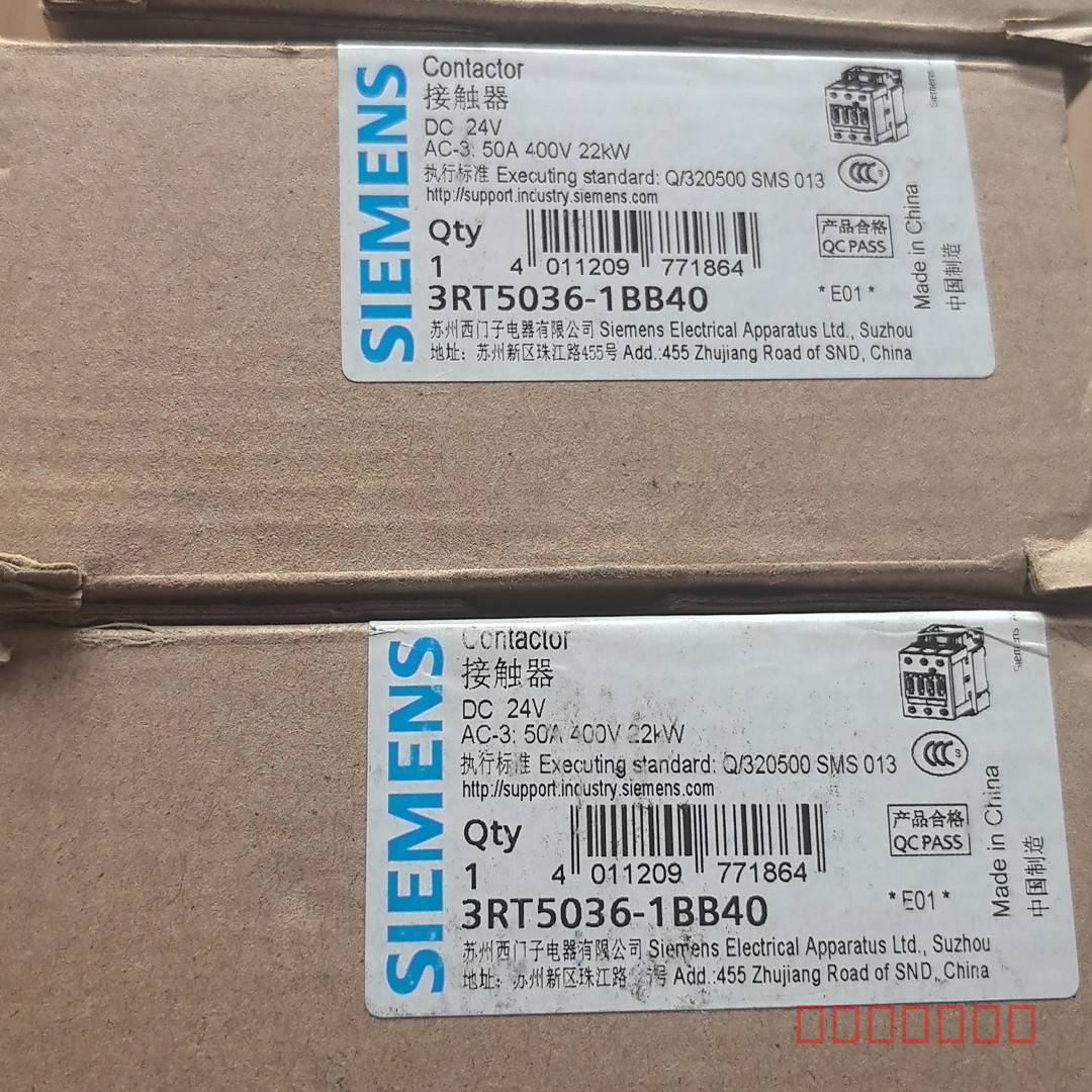 议价西门子3RT5036-1BB40接触器，DC24V，AC-3维修