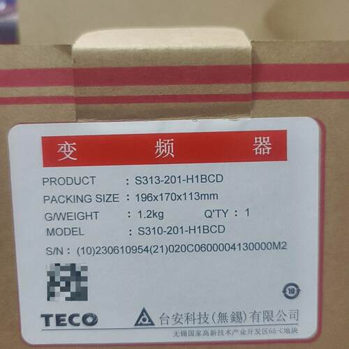 议价S310-201-H1BCD 东元变频器 工控调速装置维修