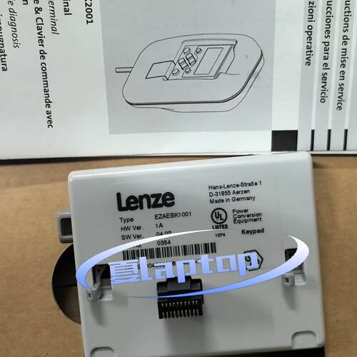 议价EZAEBK1001 伦茨8400变频器操作面板 工控配件维修