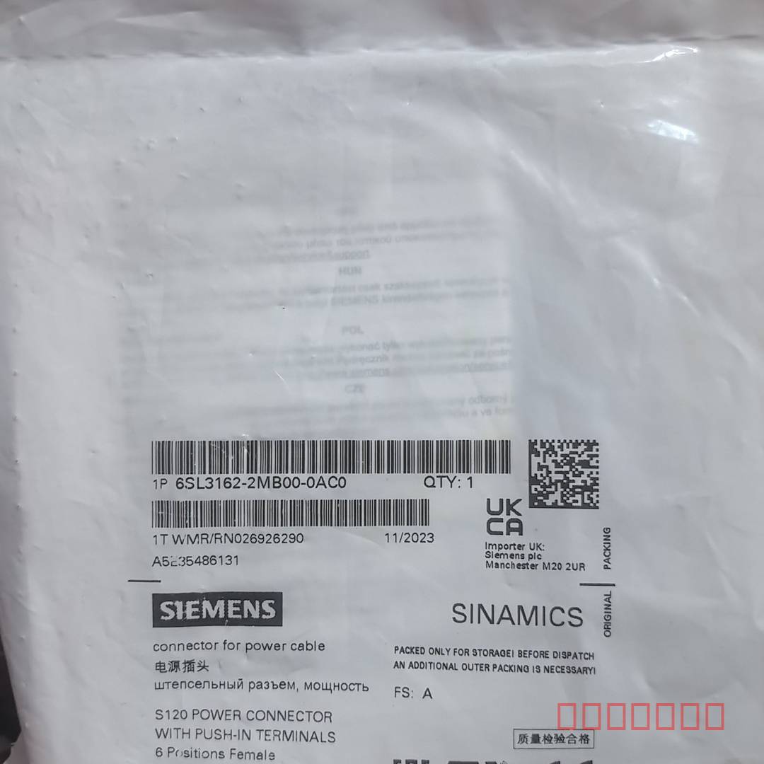 议价6SL3162-2MB00-0AC0 电源插头维修