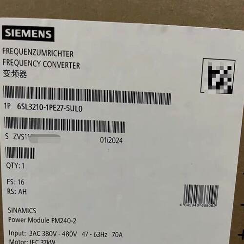 议价6SL3210-1PE27-5UL0 变频器功率模块 PM240-2工控配件维修