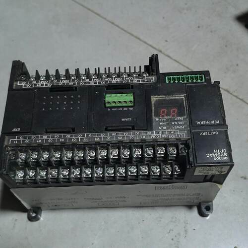 议价CP1H-XA40DR-A PLC 工控自动化可编程控制模块维修