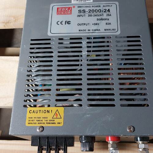 议价SS-2000-24 MWKJ开关电源 24V 83A工业直流电源维修
