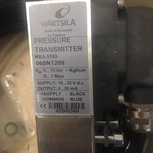 议价060N1209 MBS5153 WARTSILA 压力变送器 船舶配件维修