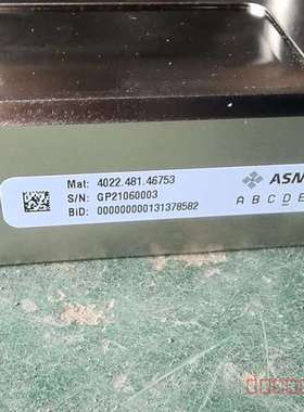 议价ASML 4022.481.46753维修