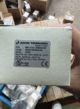 议价ASCON TECHNOLOGIC M6-3151-0000维修