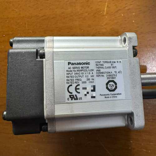 MSMF022L1U2M松下A6伺服电机，二手拆机件，实物图