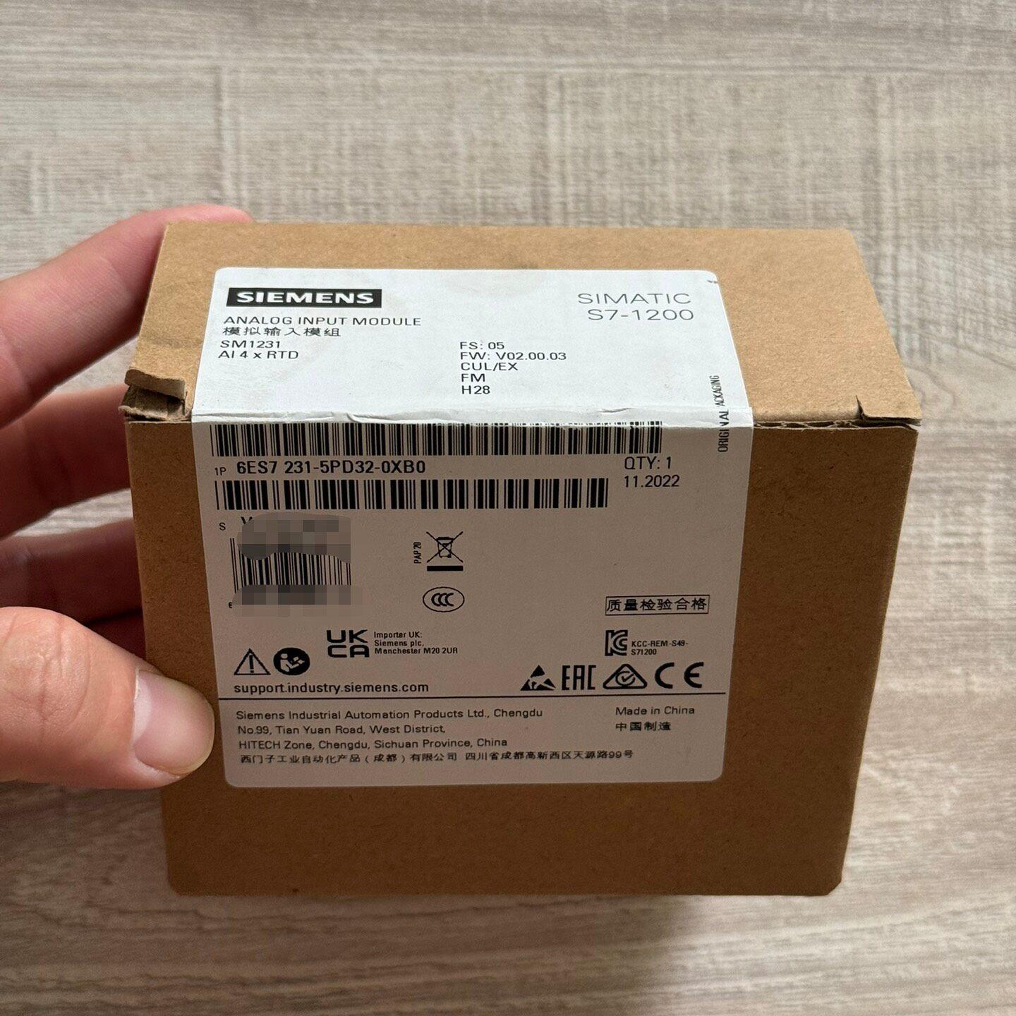 议价6ES7 231-5PD32-0XB0 PLC模块 模拟输入模组 SM1231维修图片
