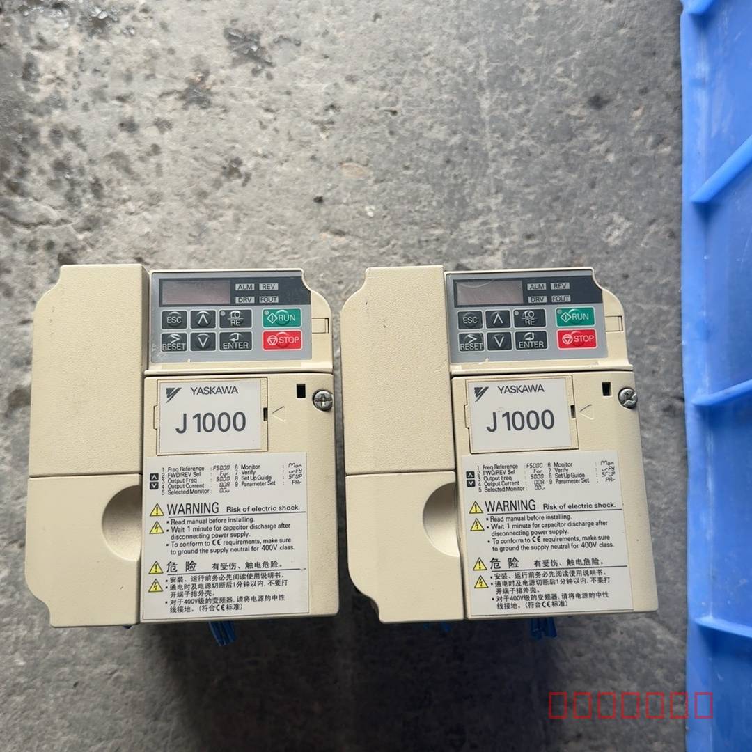 议价出售拆机安川J1000变频器 1.5KW 380V 功维修