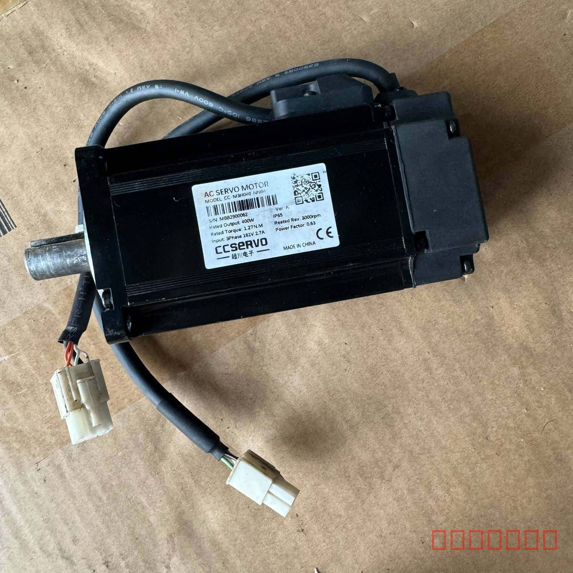 议价超川伺服电机，型号CC-M3H040-NN04，400W维修