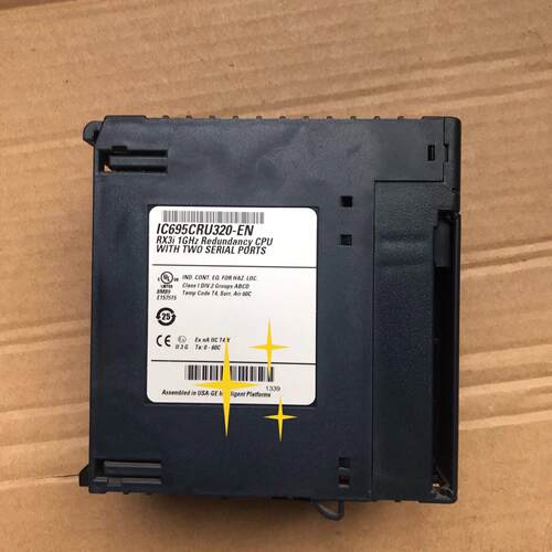 议价IC695CRU320-EN RX3i冗余CPU 工控自动化双串口模块维修