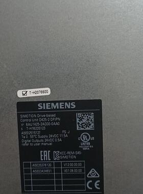 议价6AU1425-2AD00-0AA0 D425-2 控制器 工控自动化控制单元维修