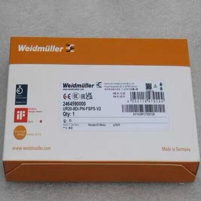 议价UR20-8DI-PN-FSPS Weidmuller模块 工业自动化电气配件维修