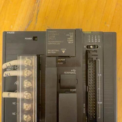 议价CJ1W-PA202 CJ2M-CPU11 OD233 PLC电源模块可编程控制器维修