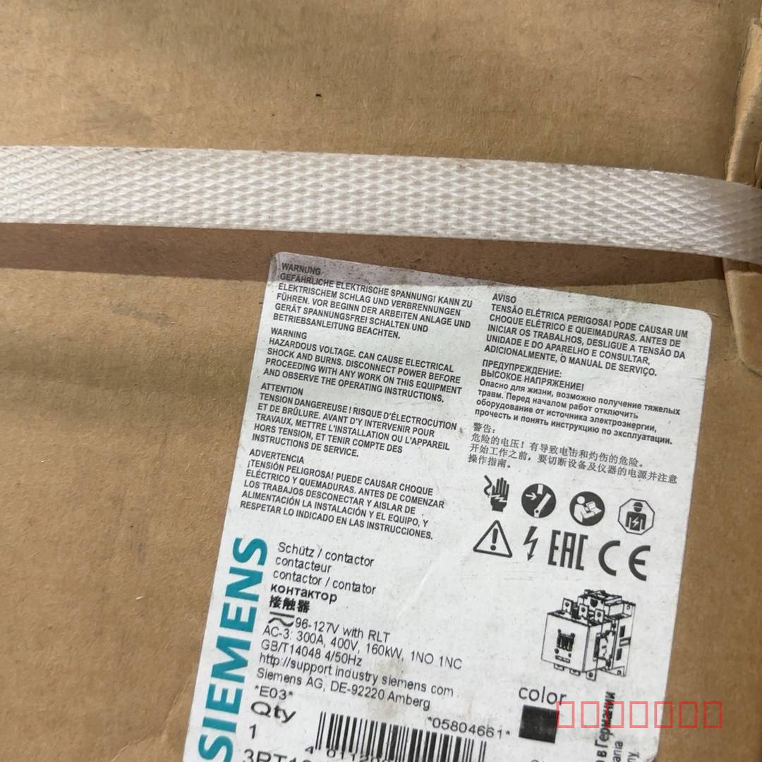 议价西门子接触器3RT1066-6PF35 110VDC维修