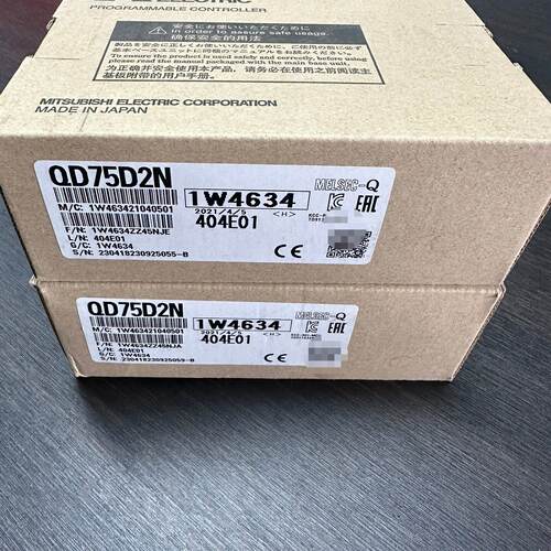 议价QD75D2N 可编程控制器 定位模块 MELSEC-Q系列维修