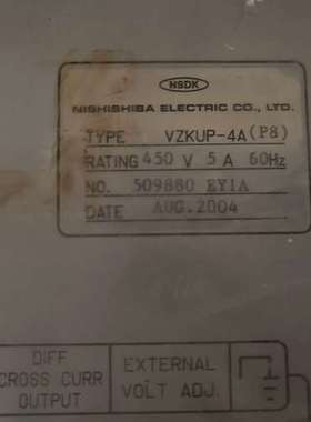 议价NSDK    NISHISHIBA自动调压器维修