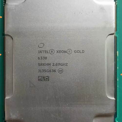 议价6330 至强金牌CPU 28核2.0GHz 服务器处理器维修