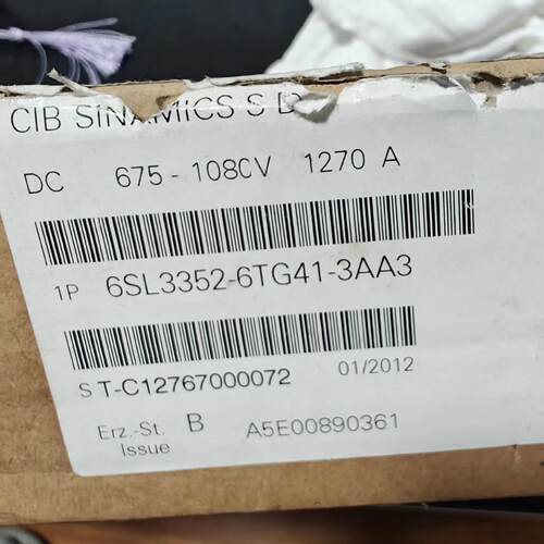 议价6SL3352-6TG41-3AA3 工控备件 工业自动化配件 工厂库存维修